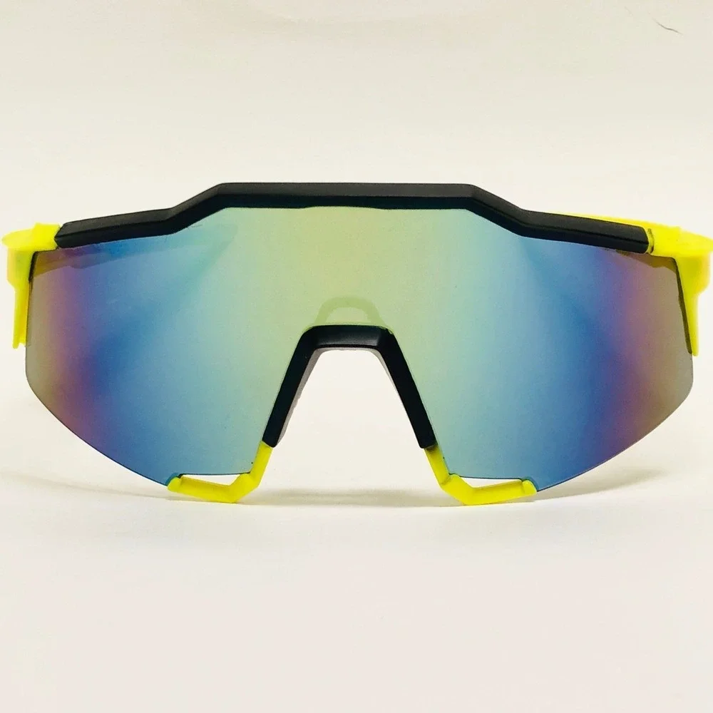 Sport Sunglasses UV400 Women Eyewear Design High Performance‎ Activities Yellow